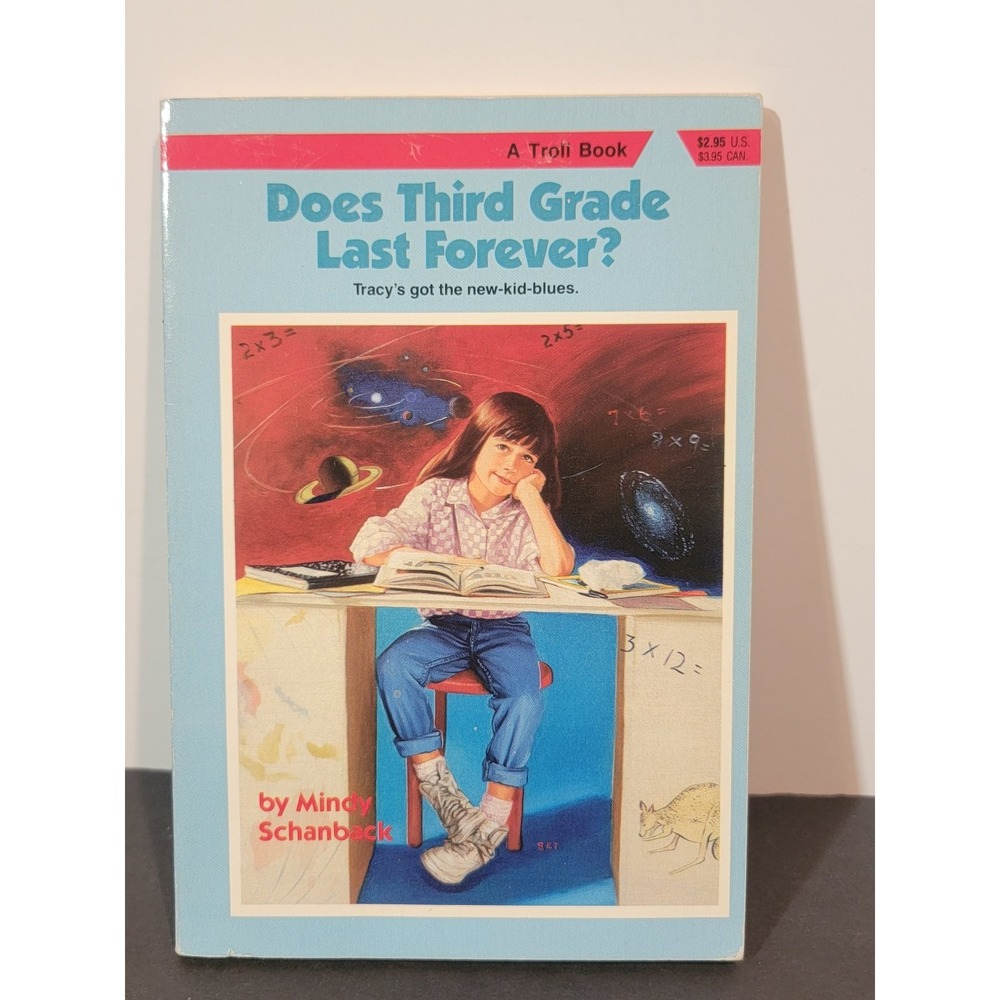 Does Third Grade Last Forever? Mindy Schanback 1990 Troll Book Child‎ Fiction